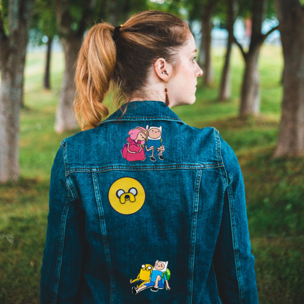 Adventure Time Embroidered Patches - Finn Jake AT Collection