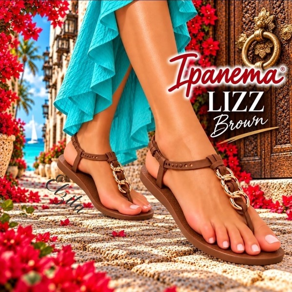 Ipanema - Lizz - Brown (Size 4,5,6,7,8,9)