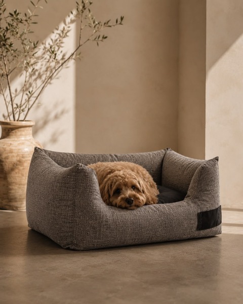Wagit grey upholstery bed