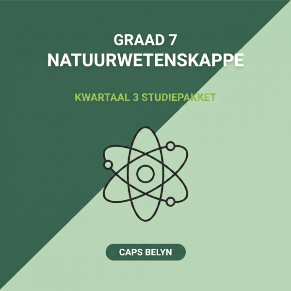 Graad 7 Natuurwetenskappe Kwartaal 3 (CAPS Belyn)