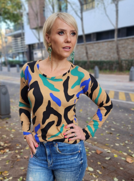 Kathy Teal Stone Top