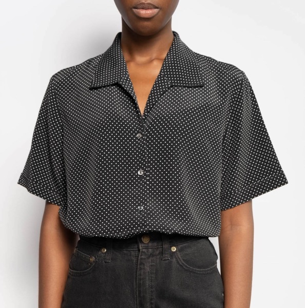 Vintage Giorgio Valentino Polkadot Blouse