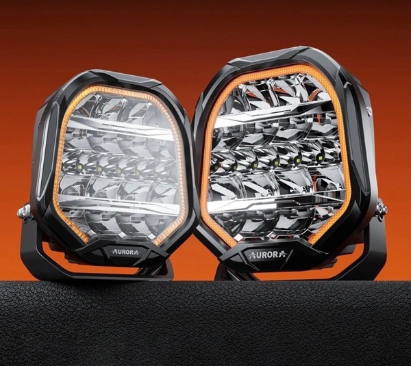 Aurora FireNova 7 Inch Driving Light with DRL (Pair)