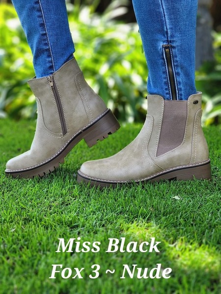 Miss Black - Fox 3 - Nude (Size 7)