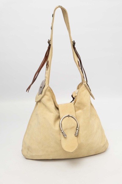 Vintage Genuine Suede Boho Bag