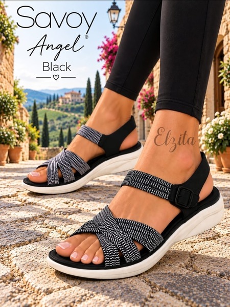 Savoy - Angel - Black ( Size 5, 6, 7, 8 )