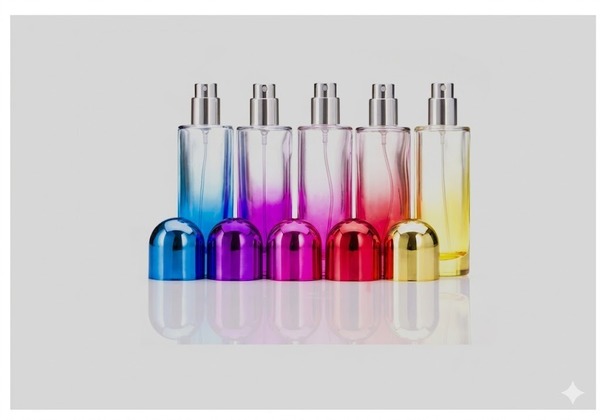 Perfume bottle round 30ml