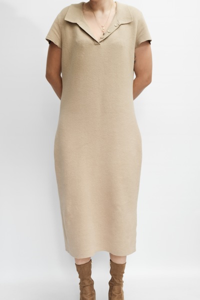 Gap Sweater Polo Dress