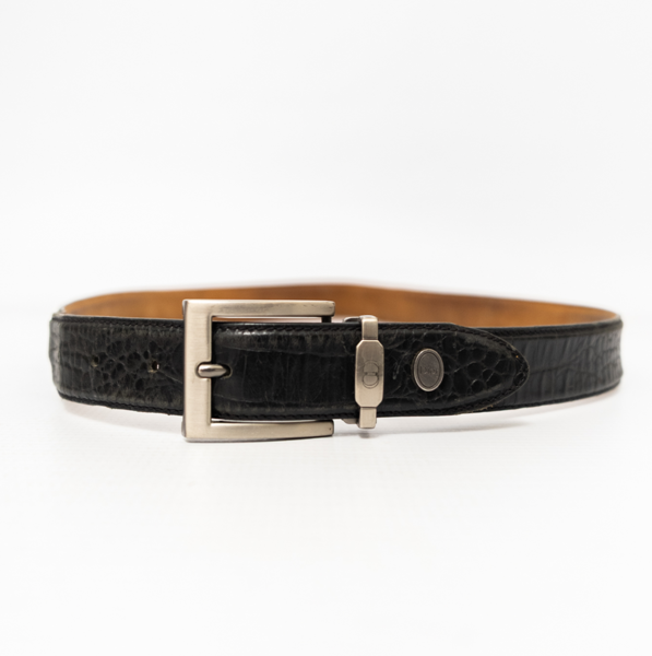 CHRISTIAN DIOR Monsieur Leather Logo Belt