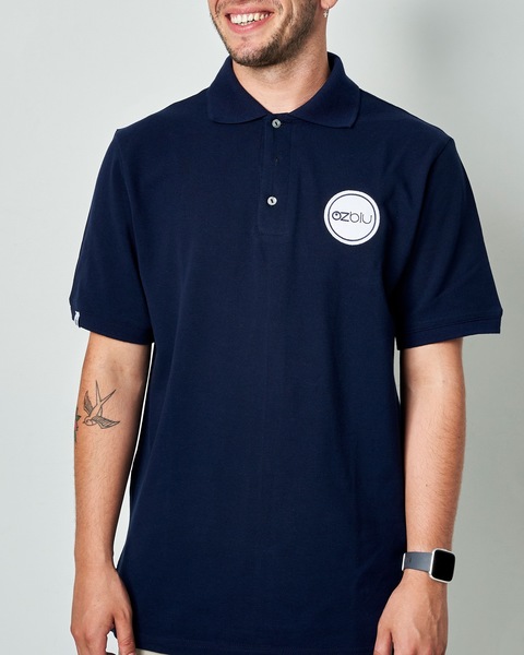 OZblu® Navy Golf Shirt