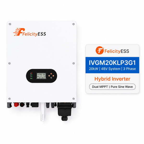 Felicity Solar IVGM20KLP3G1 20kW Three-Phase Hybrid Inverter