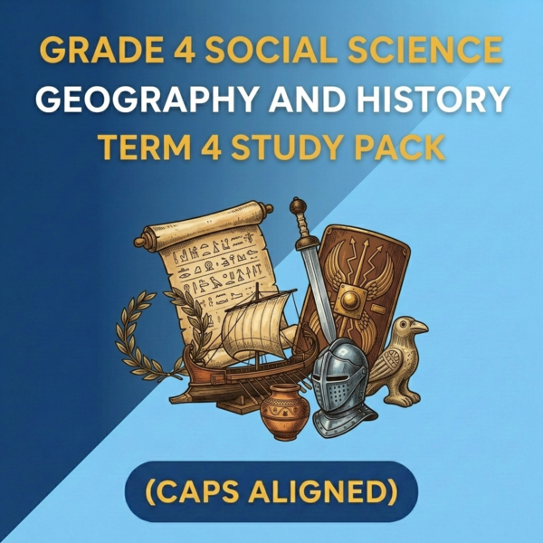 Grade 4 Social Science: Geography and History Term 4 (CAPS Aligned)