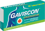 GAVISCON PEPPERMINT TABLETS - 16