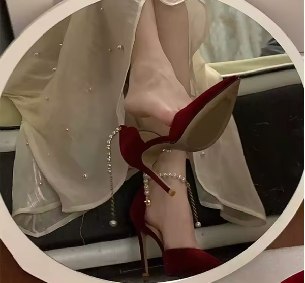 Garnet Bridal Grace Heels