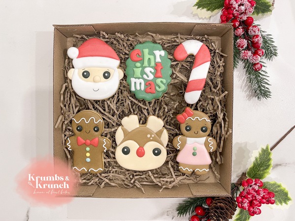 Traditional Christmas Cookie Gift Set