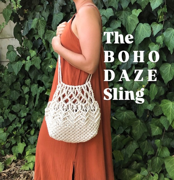 Macramé Sling Bags - Unlined