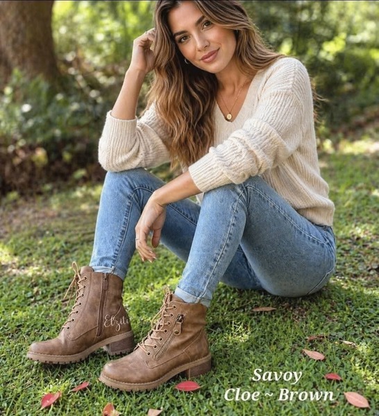 Savoy ~ Cloe ~ Brown (Size 7)