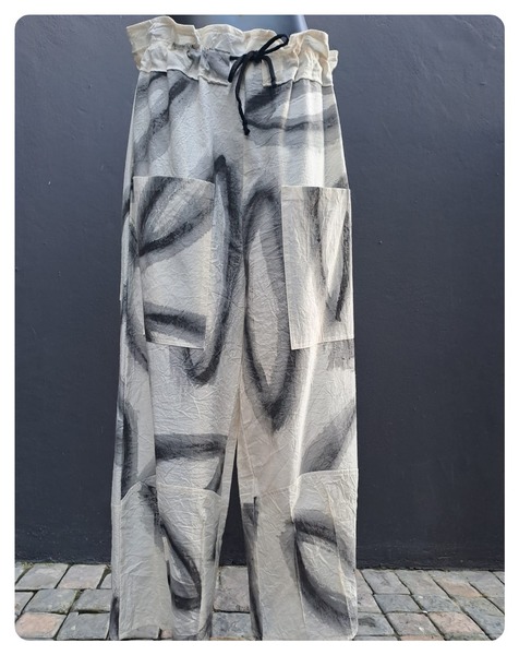 The "Diana" casual drawstring pants - Black
