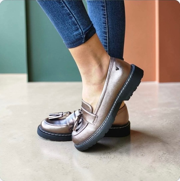 Butterfly Feet - Rali - Pewter (Sizes 5 & 6 )