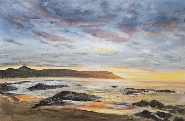 295. April Sunrise (90cn x 60cm)