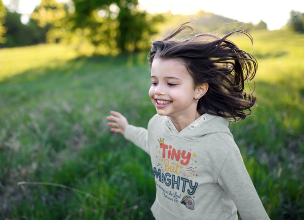 Kids Winter Hoodie - Tiny but Mighty