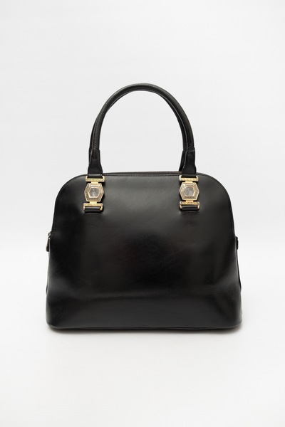 Gianni Versace Vintage Leather Shoulder Bag