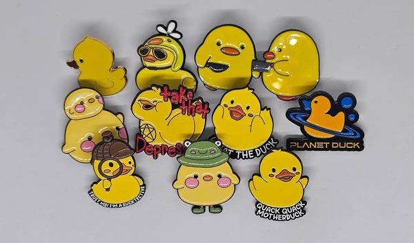 Enamel Pins - Ducks, Capybara & Other Animals
