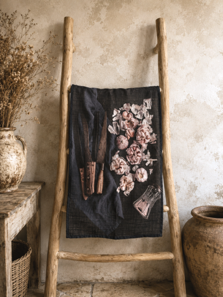 Garlic - Tea Towel