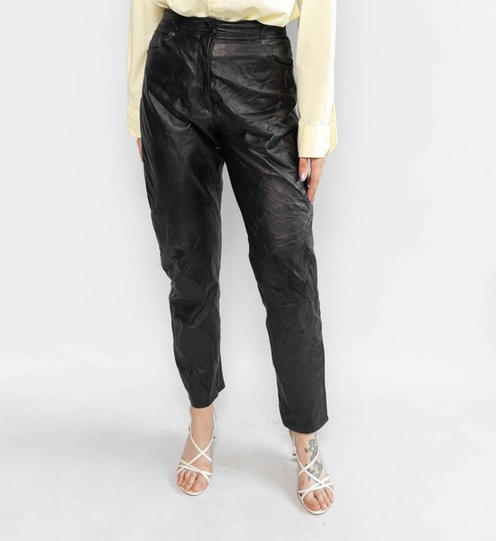 Vintage Genuine Leather Pants