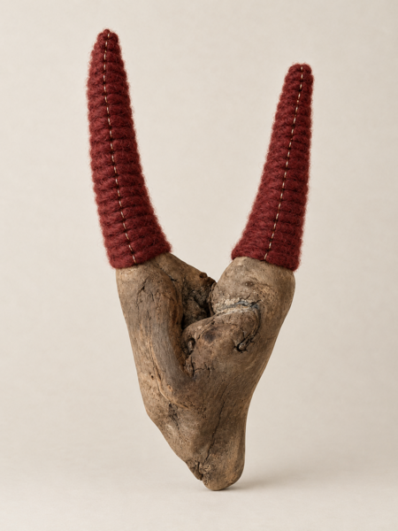 Mohair/Driftwood Horns