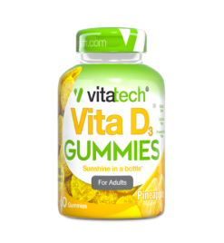 VITATECH VITAMIN D3 (1000IU) GUMMIES FOR ADULTS - 60