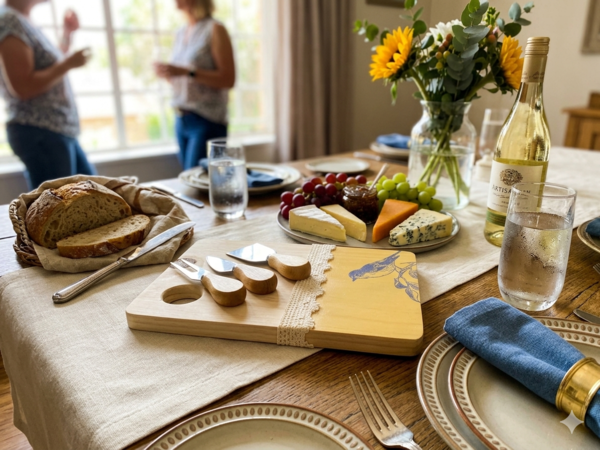 Serving board set-A little birdie told me