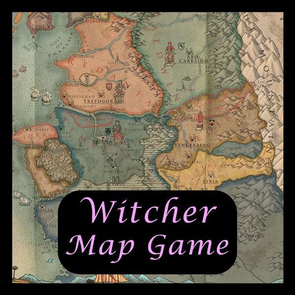 Witcher Map Game