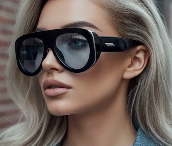 Oversized mask style