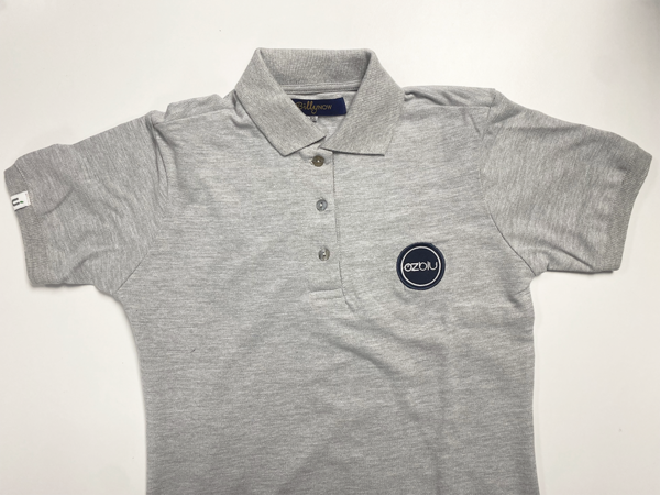 OZblu® Grey Golf Shirt