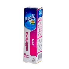 PLUSSSZ  MULTIVIT+IRON EFFERVESCENT TABLETS - 20