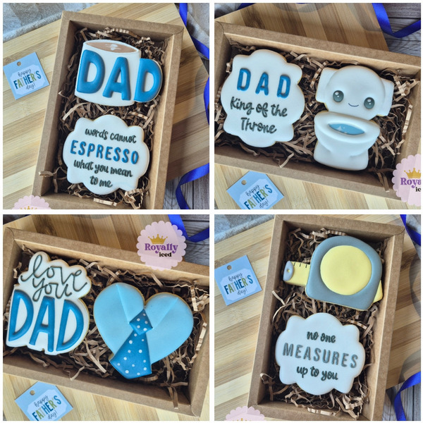 Father's Day Cookie Duo Gift Box