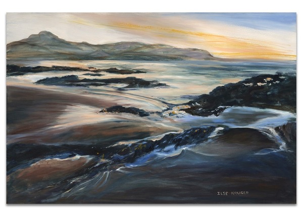 129. Back to the ocean. (60 x 90cm)