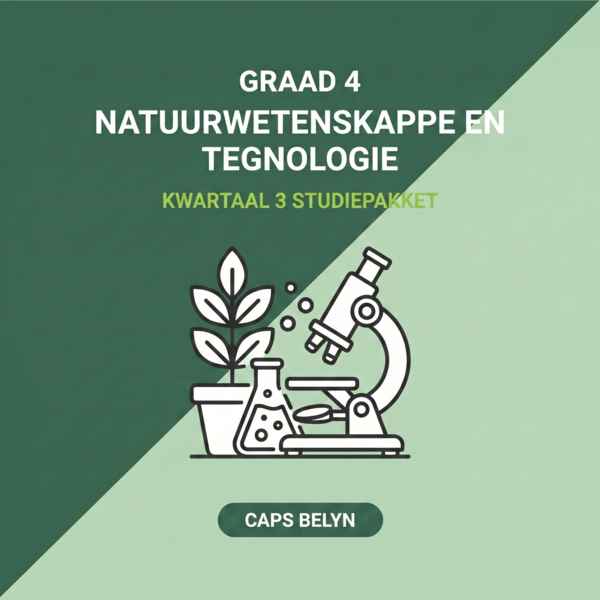 Graad 4 Natuurwetenskappe en Tegnologie Kwartaal 3 (CAPS Belyn)