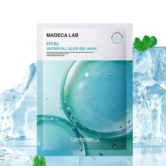 Hyal Waterfull Glow Gel Mask / Cooling Hydrogel Mask 22ml