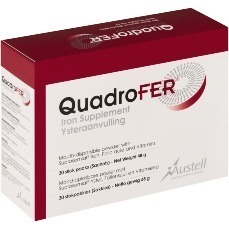 QUADROFER IRON SUPPLEMENT 21MG STICKS - 30