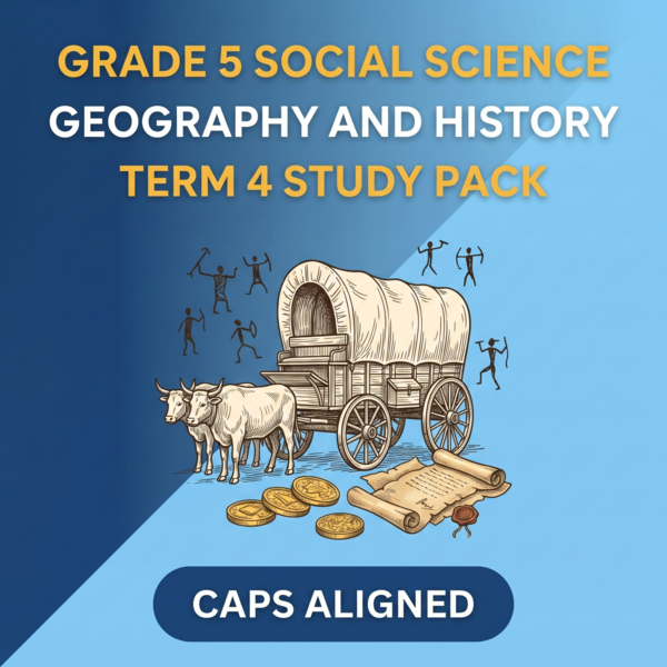 Grade 5 Social Science: Geography and History Term 4 (CAPS Aligned)