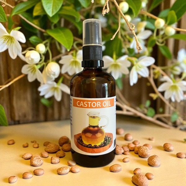 Castor Oil 100% Pure Cold-pressed Hexane Free