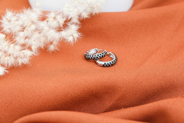 Stella Rhinestone Hoops