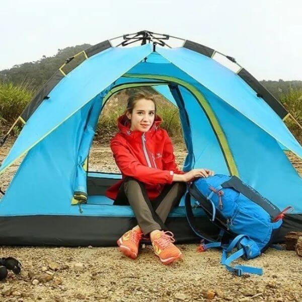 3-4 Person Travel Outdoor One-touch Camping Tent