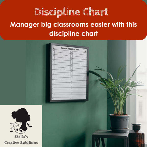 Classroom Discipline Chart-Butterflies PDF