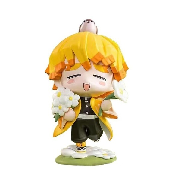 Zenitsu Agatsuma Chibi Figure – Demon Slayer – 7cm PVC Collectible