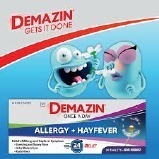 DEMAZIN ONCE A DAY N/D 10MG TABLETS  - 10