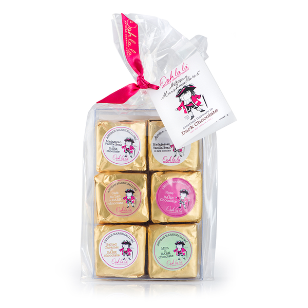 Artisan Marshmallows in Dark Chocolate 6pc As light as air, our award