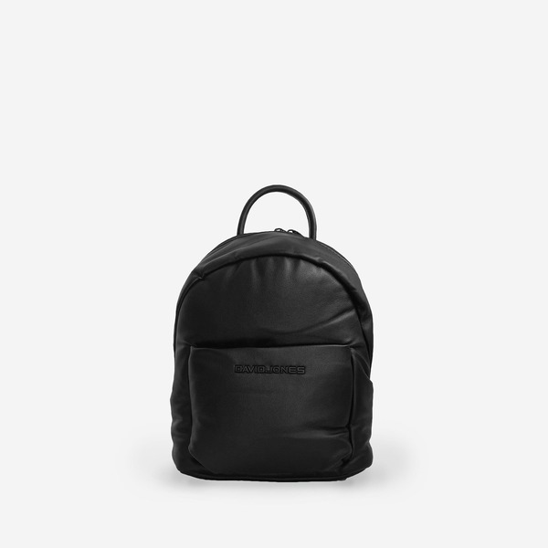 David Jones Mini Backpack- Black